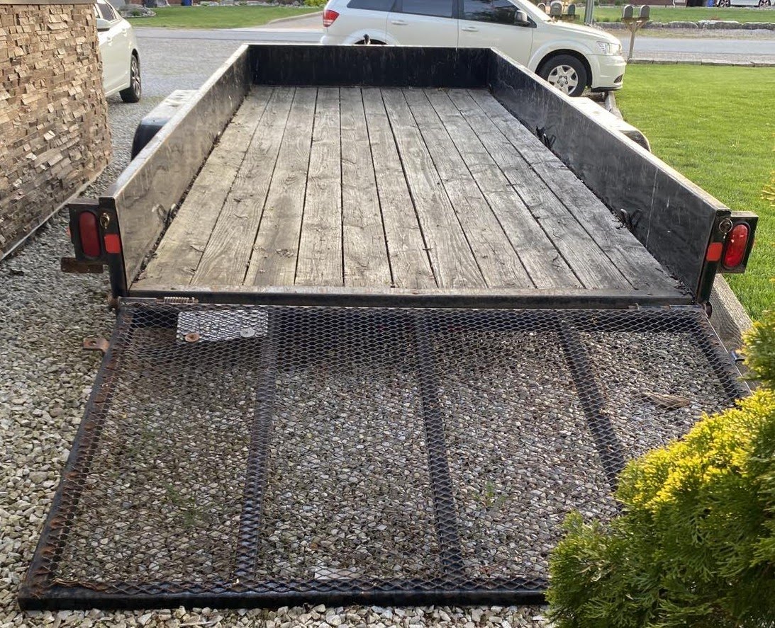 16ft landscape trailer